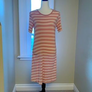 Pink Tartan tshirt dress